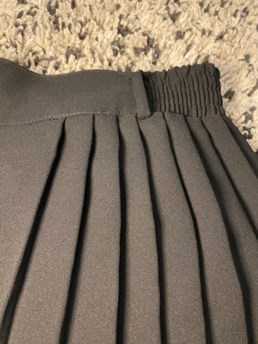 VTG Pleated Culottes/ Gaucho Pants Braemer by Jeremy Scott Size 8 Made in Canada - Picture 3 of 14